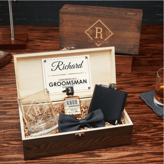 Custom Proposal Best Man Gift Box