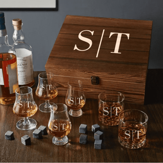 Good Birthday Gifts for Husband are Whiskey Tasting Sets