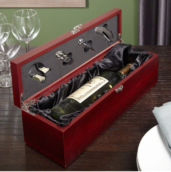 Wine Gift Box Set of 25th Anniversary Gifts