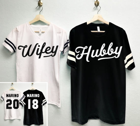 Wifey and Hubby Shirts