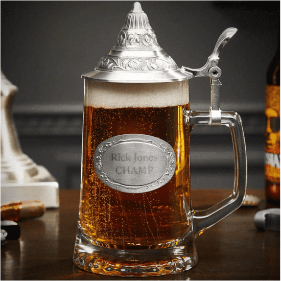 Personalized Beer Stein for Men
