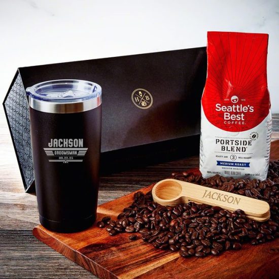 Custom Coffee Lover Luxury Gift Set