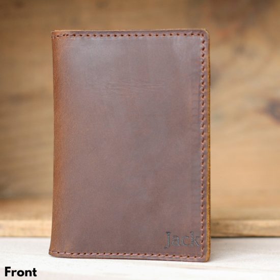 Engraved Leather Wallet from Northern Royal
