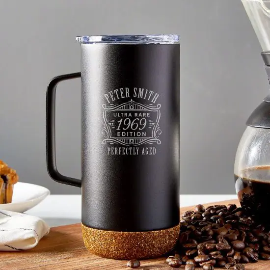 custom coffee mug birthday gift idea for 50 year old man