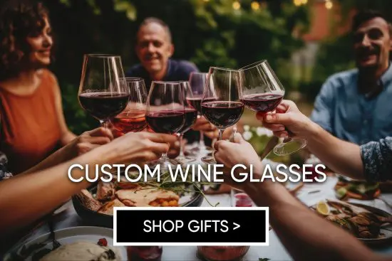 Custom wine glasses