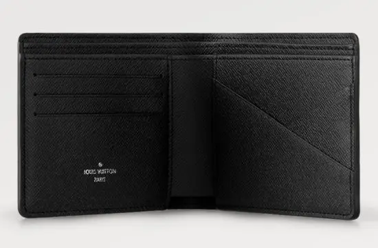 Louis Vuitton wallet interior