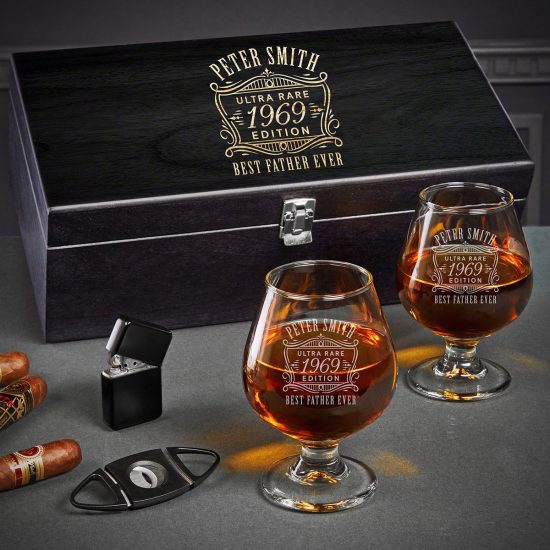 Cognac Gift Set for a Husband Who Has Everything