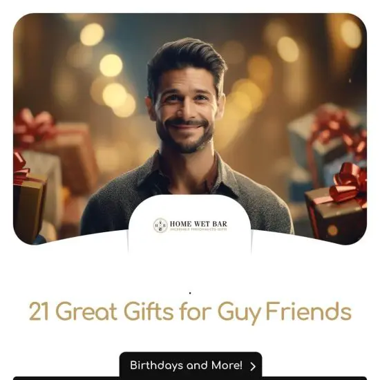 Great gifts for guy friends