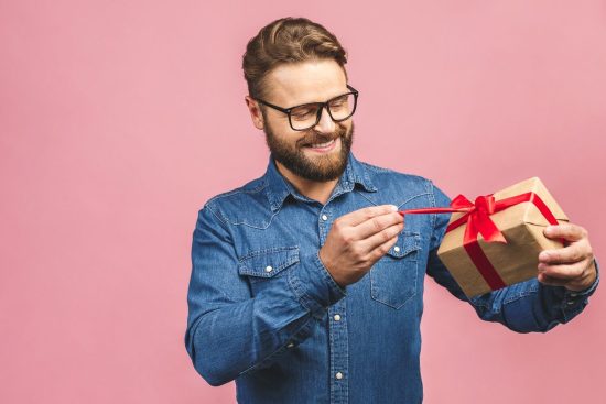 Man with a gift