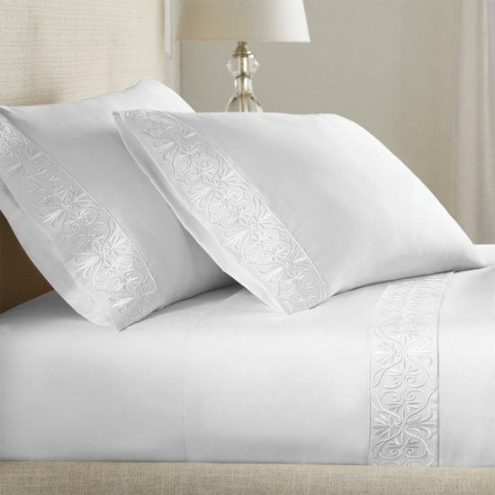 Egyptian cotton bed sheets by Pure Parima