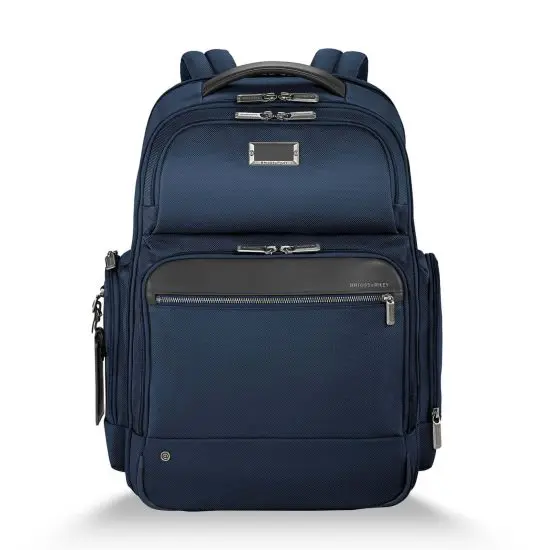 Blue large cargo backpack