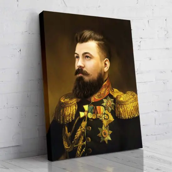 The General custom royal portrait