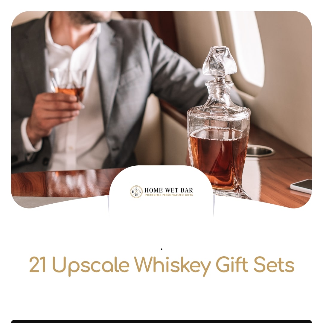 Personalized Golf and Whiskey Best Man Gifts for Whiskey Bourbon Scotch Lovers - Home Wet Bar