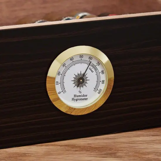 Cigar humidor hygrometer