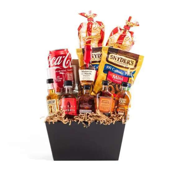 A bit of bourbon gift basket by BroBasket