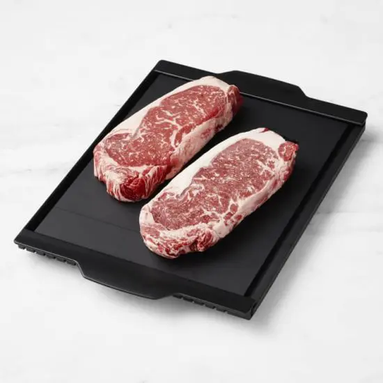 William Sonoma gift for working man meat thawing tray