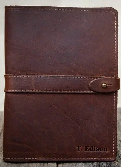 The Inventor Fine Leather Moleskine Journal Diary