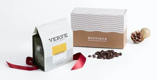Personalized coffee subscription box set