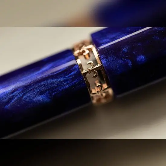 Visconti fountain pen close up