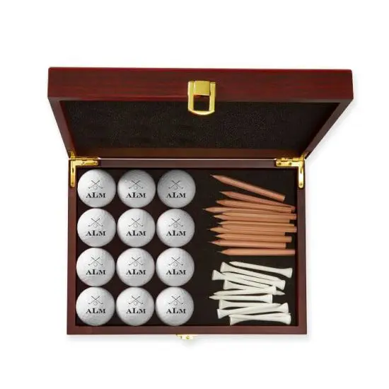 Personalized Golf Ball Gift Set by Mark and Graham