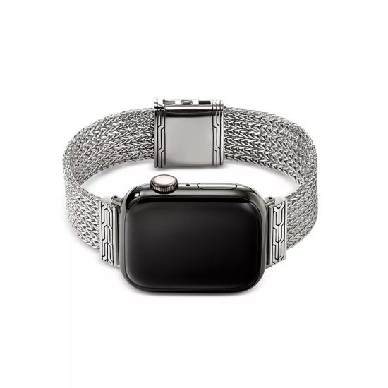 Apple Watch Sterling Silver Bracelet as Wedding Gift for Groom
