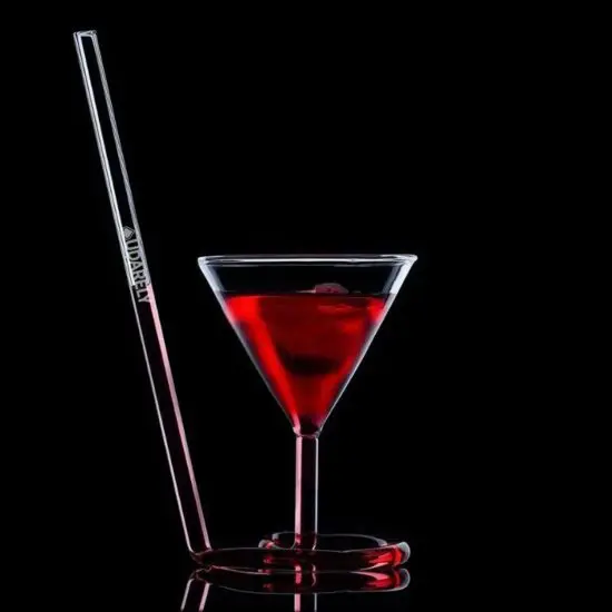 Strawtini Glass as One of the Best Vodka Glasses