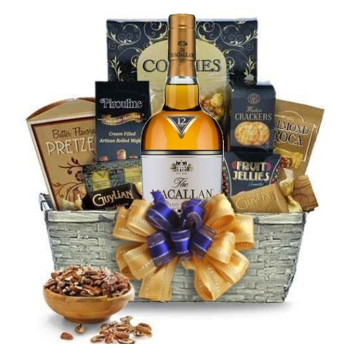 Macallan Whisky Gift Basket