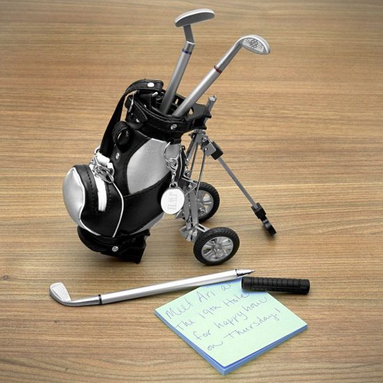 Golf Pens with Golf Bag Holder as the Best Christmas Gifts for Employees