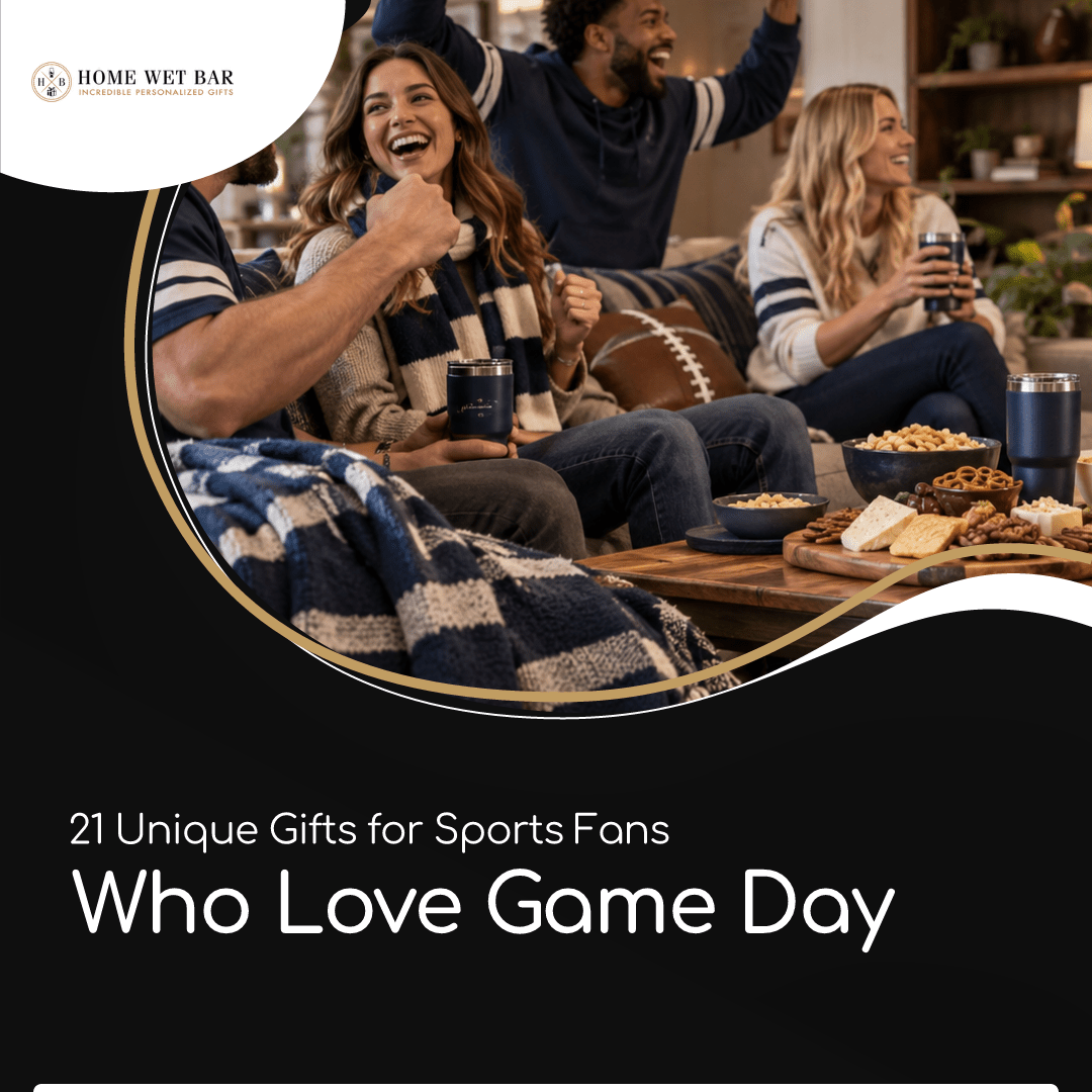 21 Unique Gifts for Sports Fans Who Love Game Day - HomeWetBar