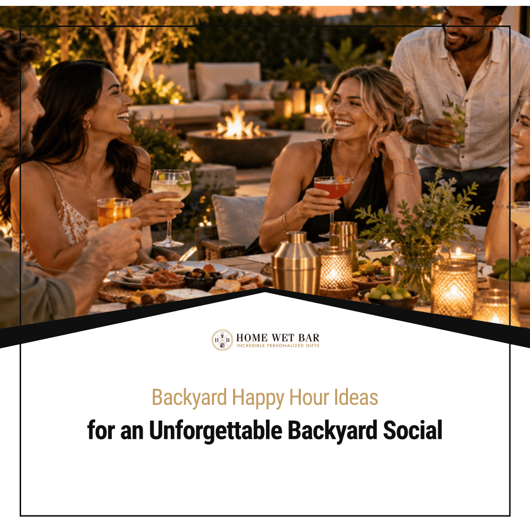 Backyard Happy Hour Ideas for an Unforgettable Backyard Social - HomeWetBar