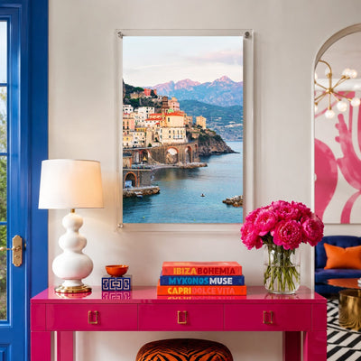 Cliffside Crush Acrylic Wall Art Print
