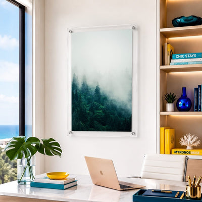 Forest on Mute Acrylic Wall Art Print