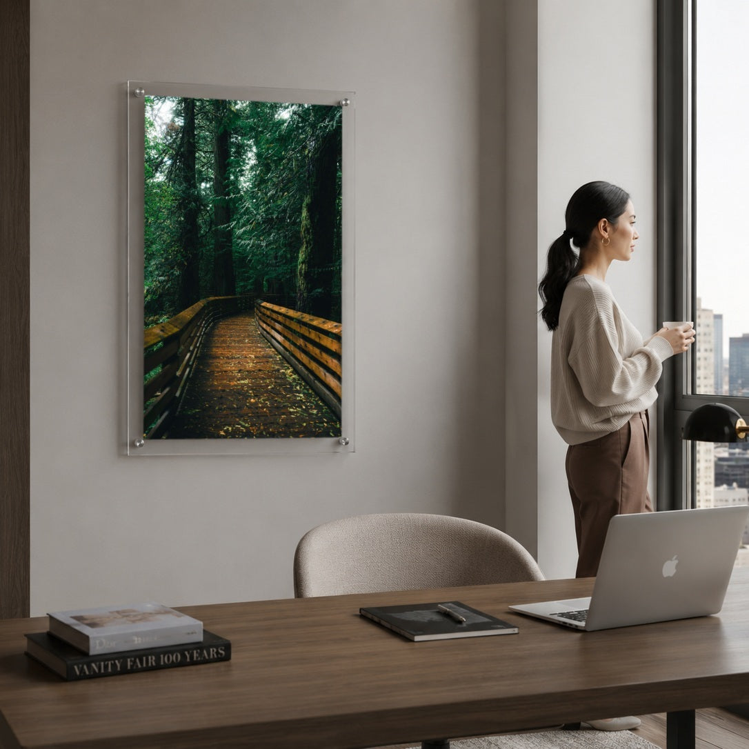 Into the Green Room Acrylic Wall Art Print