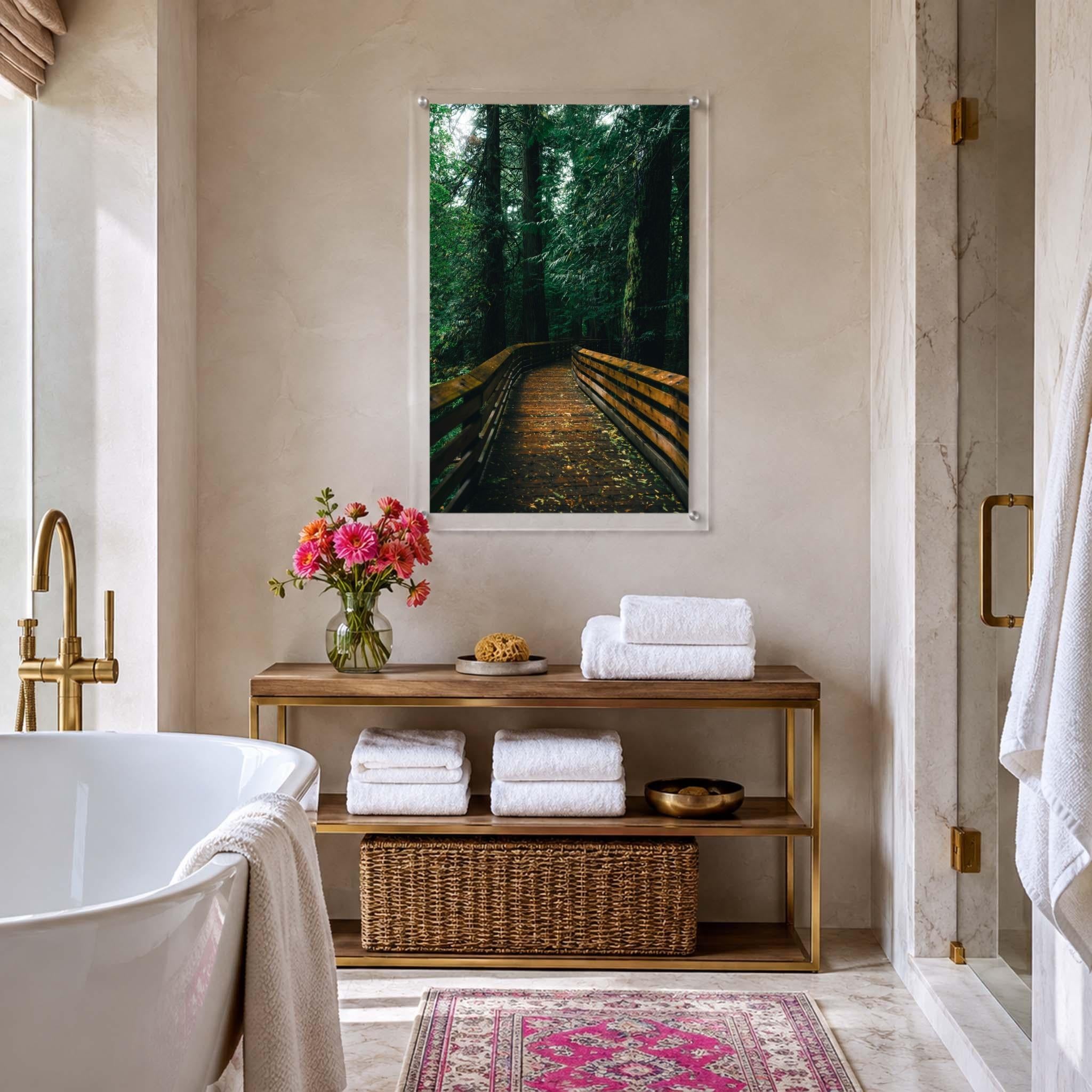 Into the Green Room Acrylic Wall Art Print