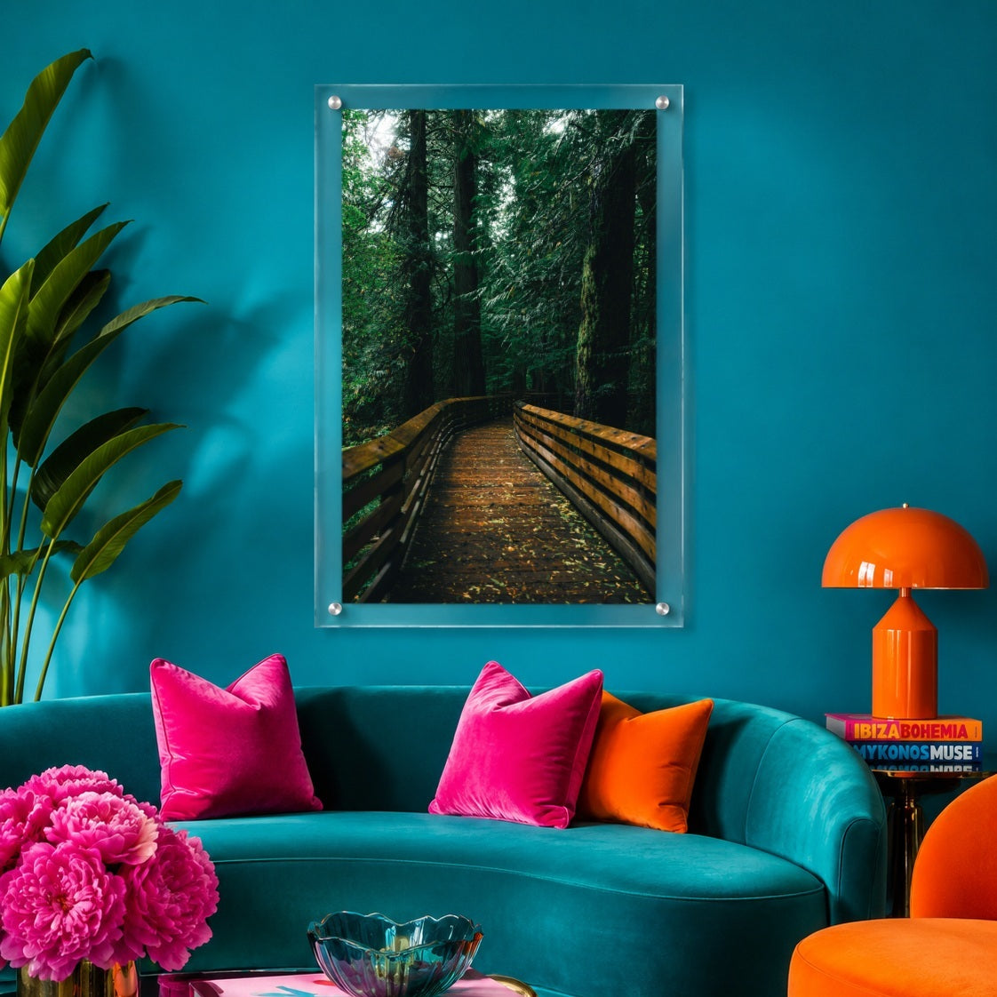 Into the Green Room Acrylic Wall Art Print