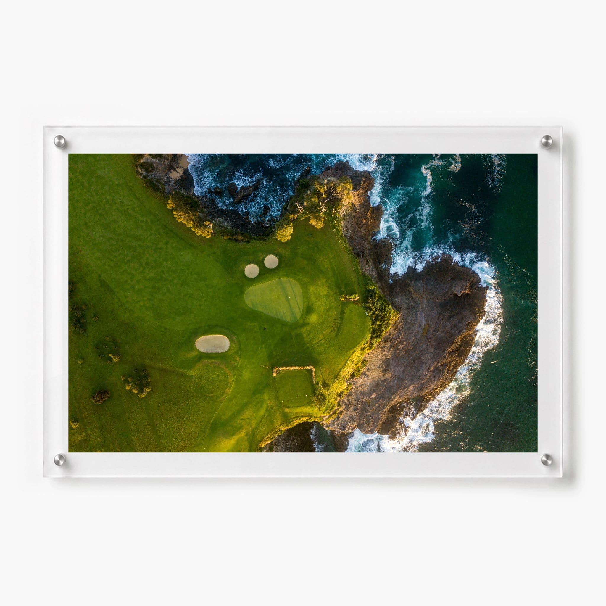 Coastal Hazard Acrylic Wall Art Print - Horizontal