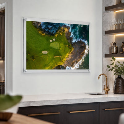 Coastal Hazard Acrylic Wall Art Print - Horizontal