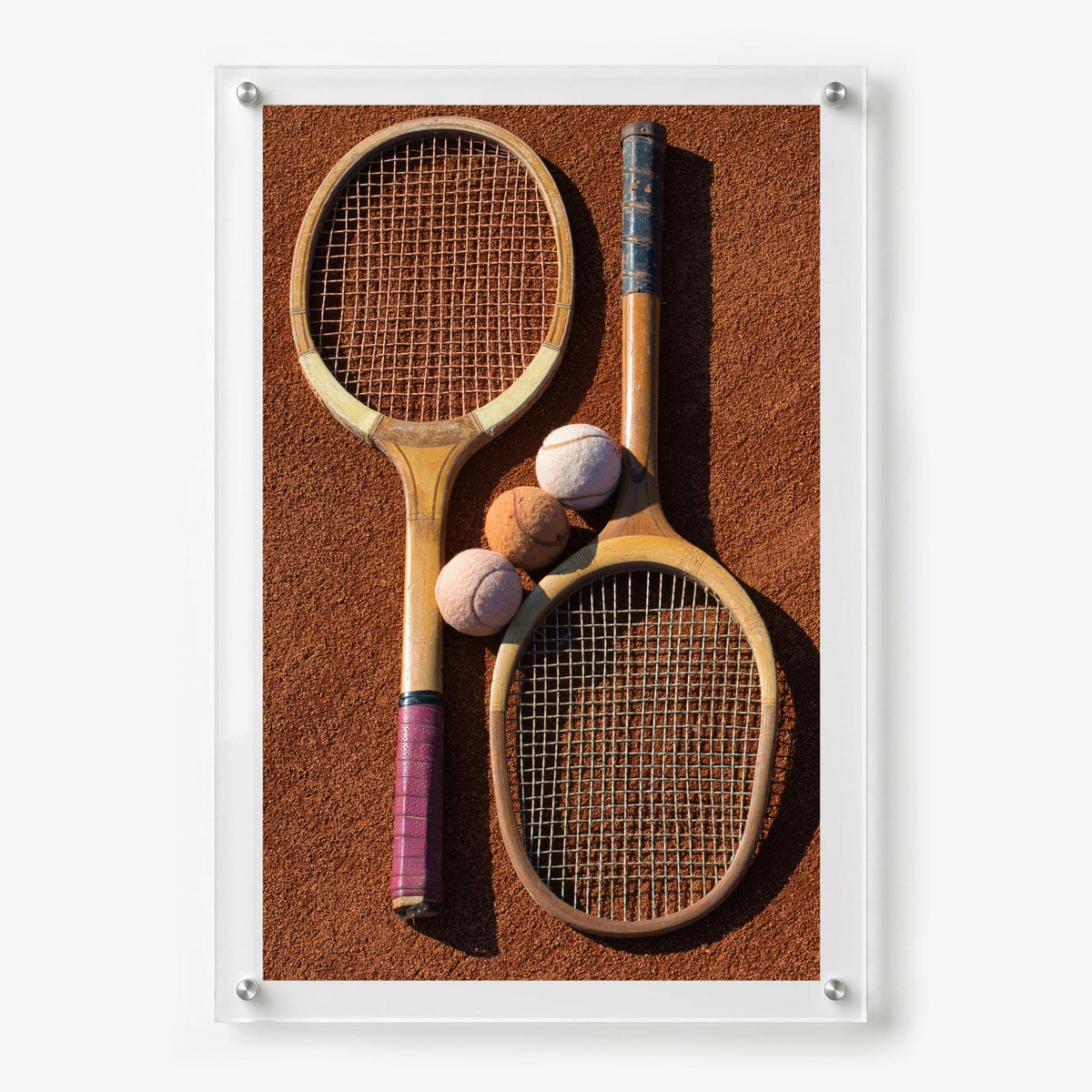 Clay Court Classics Acrylic Wall Art Print
