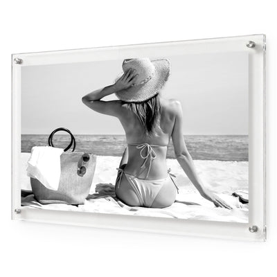Tan Lines Pending Black & White Acrylic Wall Art Print