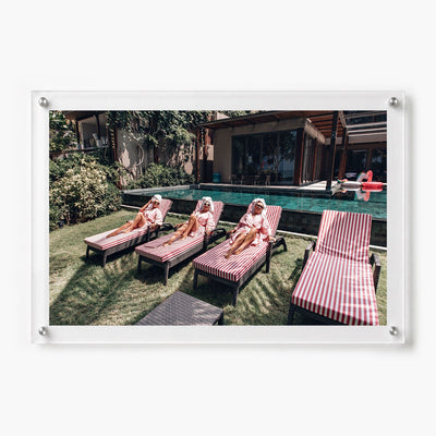 Girls Just Wanna Sun Acrylic Wall Art Print