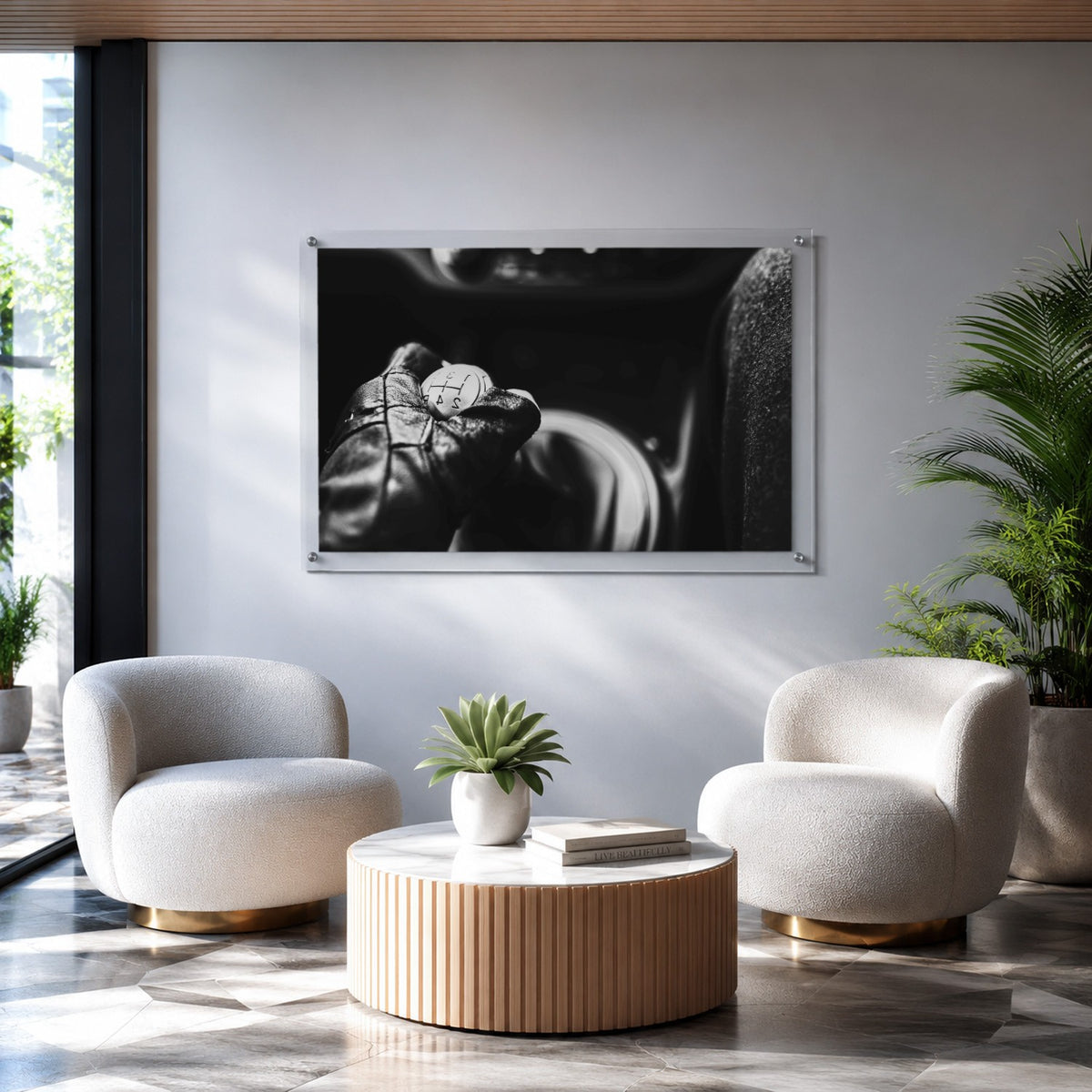 Clutch Move Acrylic Wall Art Print