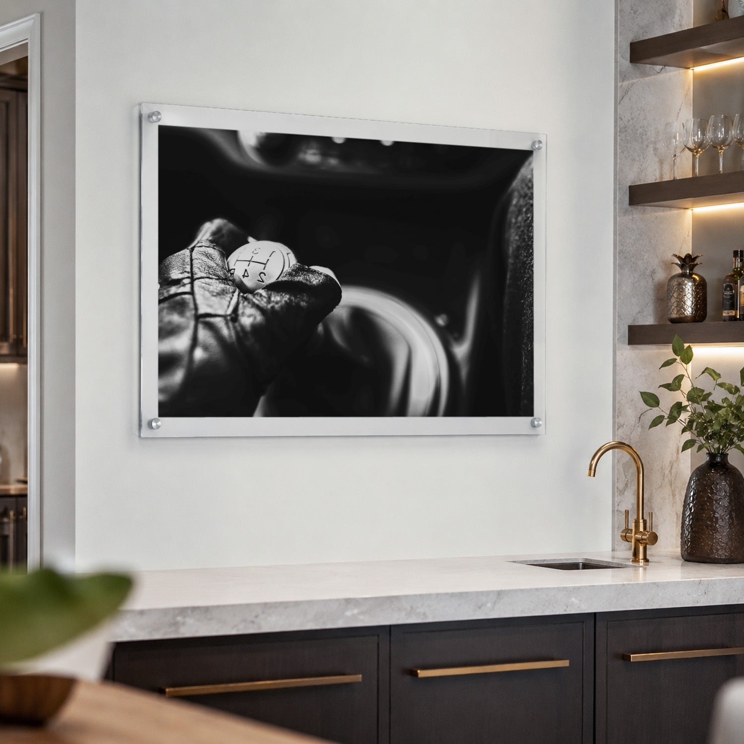 Clutch Move Acrylic Wall Art Print