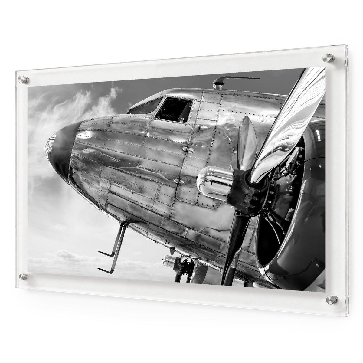 Plane and Simple Acrylic Wall Art Print