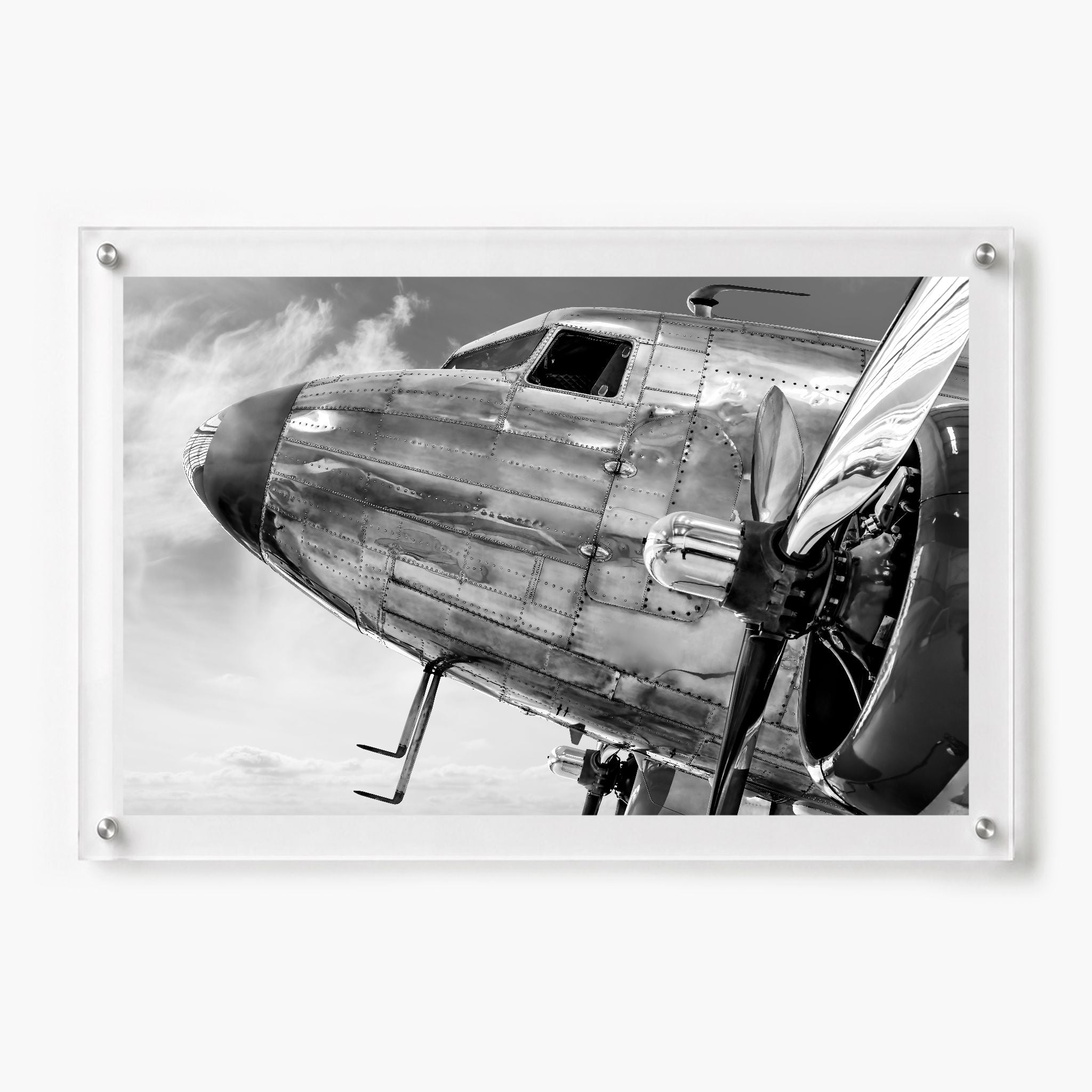 Plane and Simple Acrylic Wall Art Print