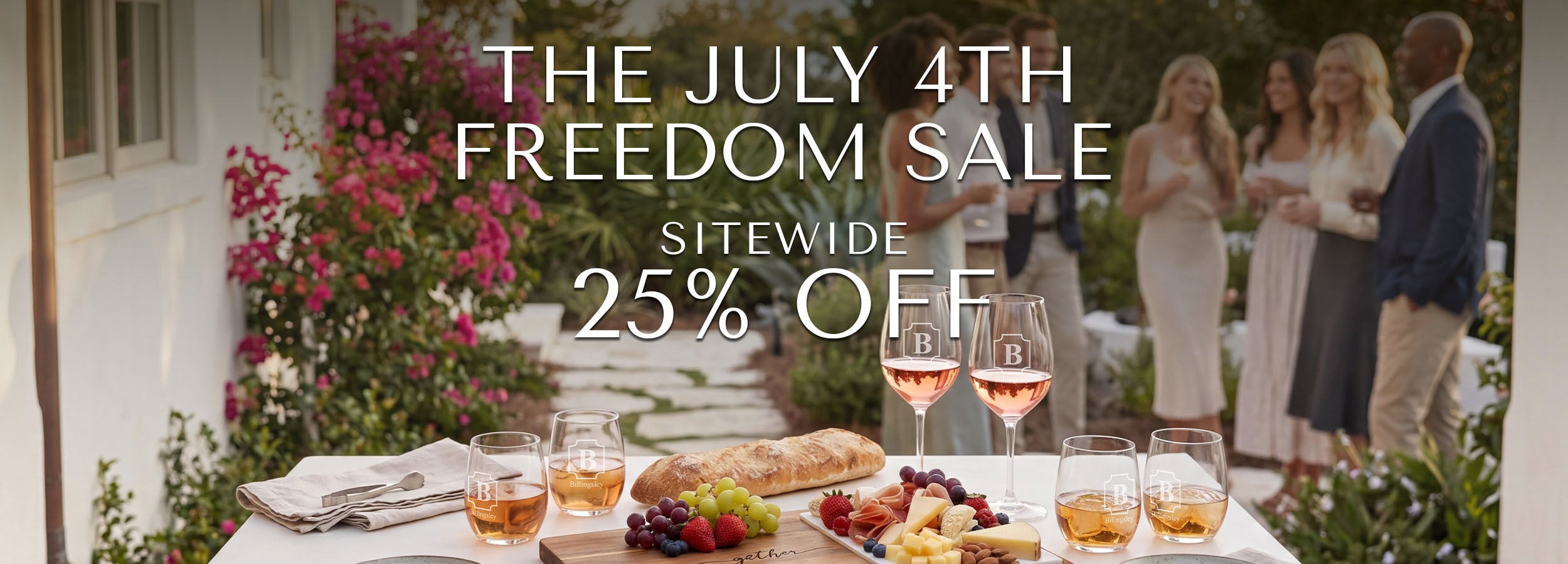 4th of July sale sitewide