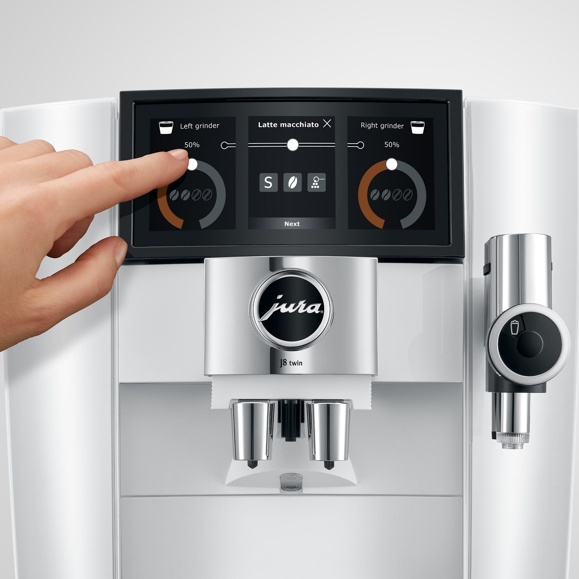 JURA J8 Twin Fully Automatic Espresso Machine