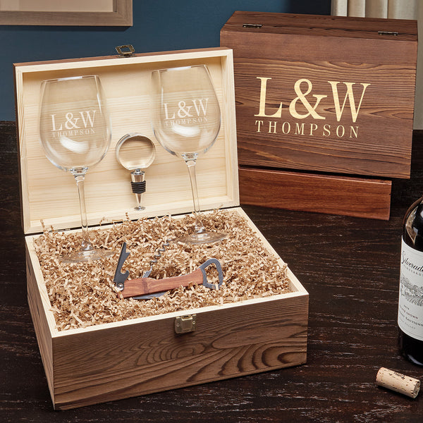 Personalized Wine Gift Set