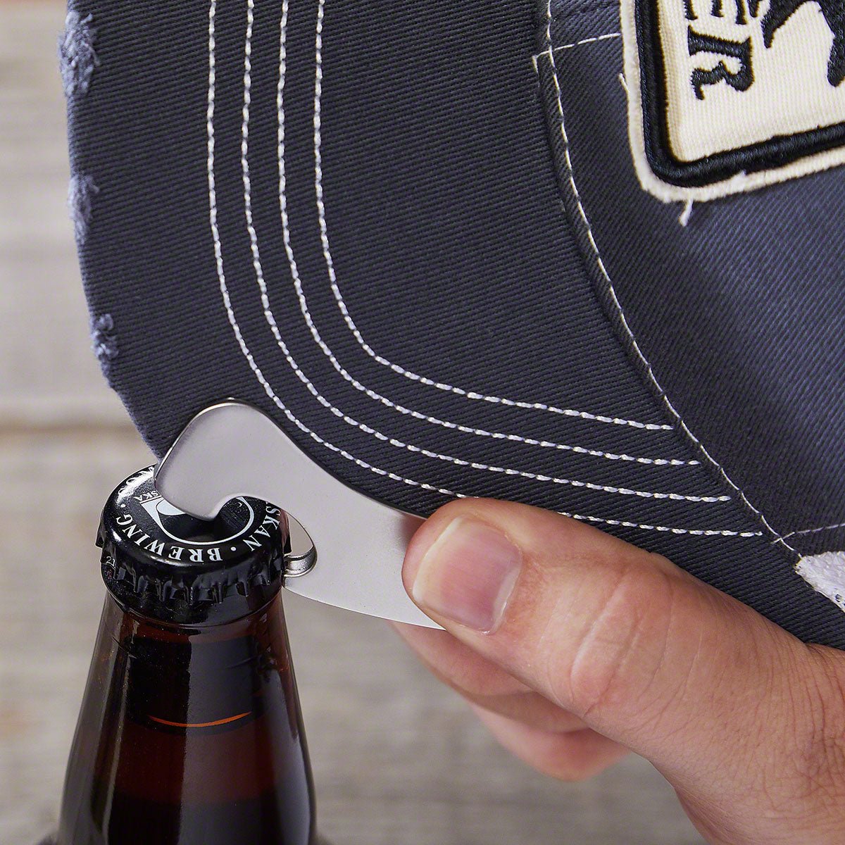 Bear Beer Deer Baseball Cap Bottle Opener