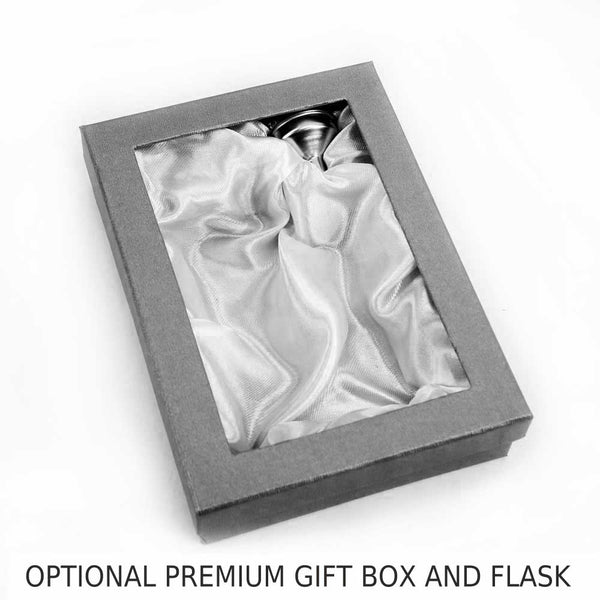 Belt Buckle Liquor Flask (Engravable)