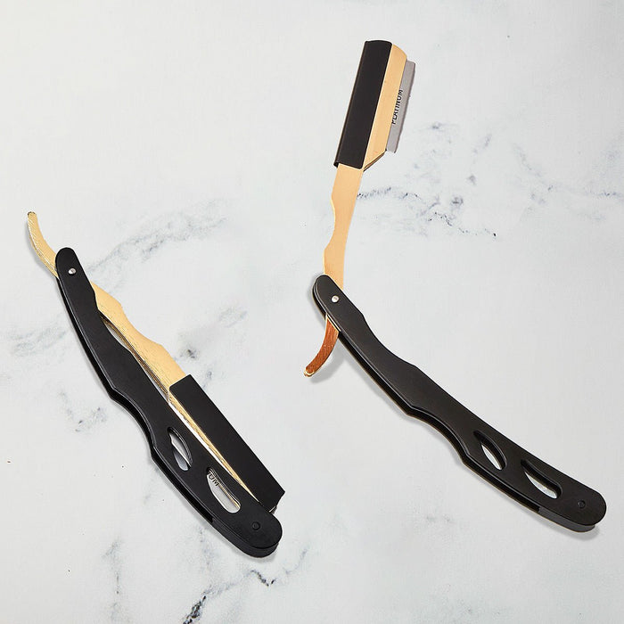 Benton Custom Straight Razor Kit with Replacement Blades
